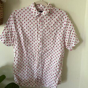 Men's Banana Republic Slim Fit Lobster Button-Down